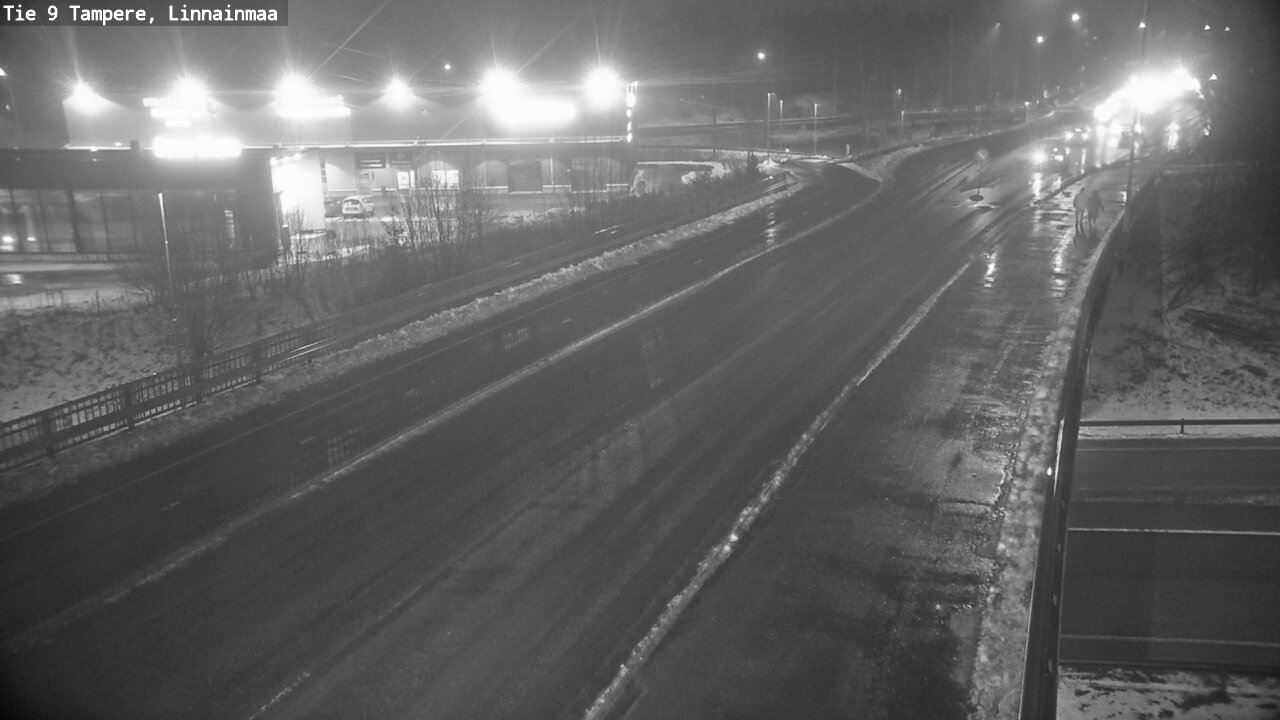 Weather Camera Image Väg 9 Tammerfors, Linnainmaa, Tampere, Pirkanmaa