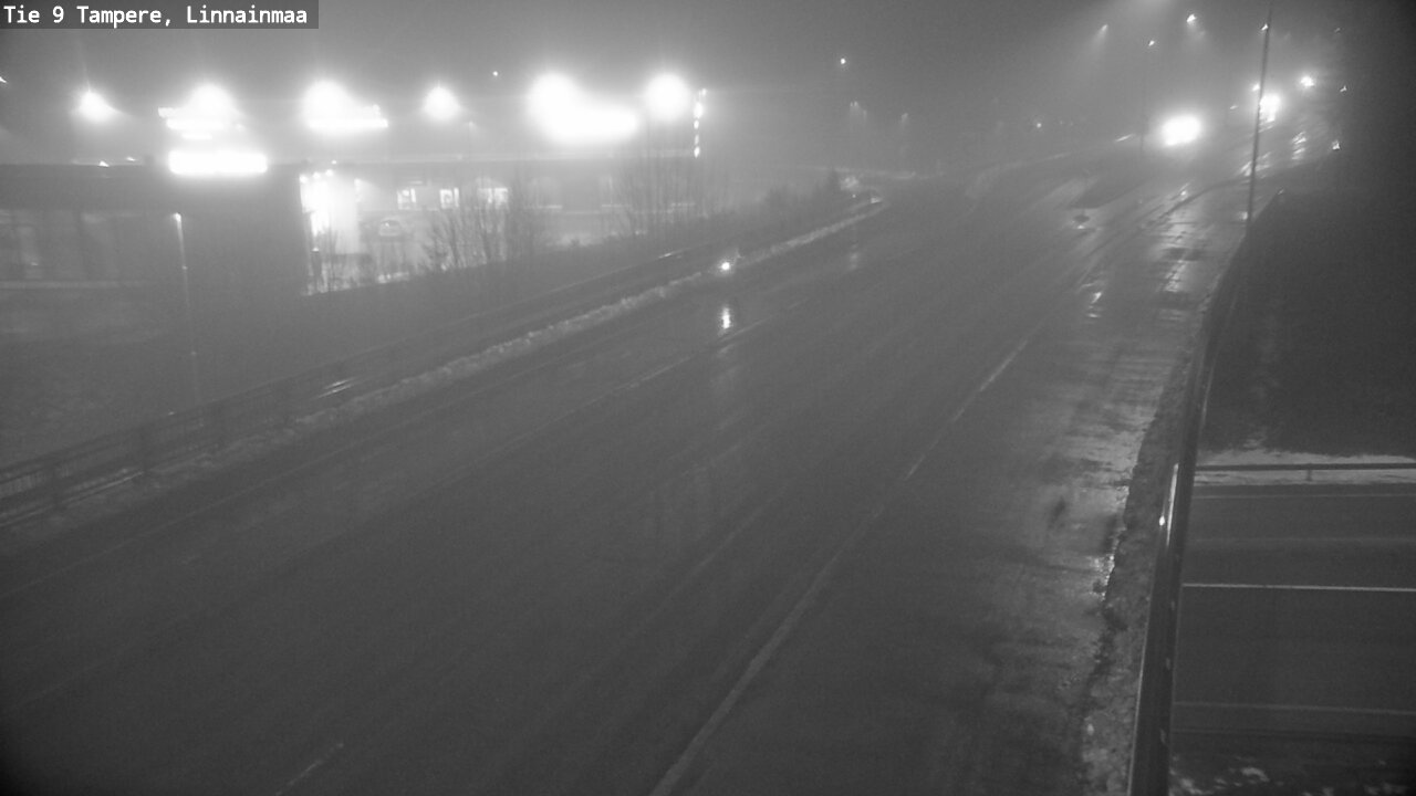 Weather Camera Image Väg 9 Tammerfors, Linnainmaa, Tampere, Pirkanmaa