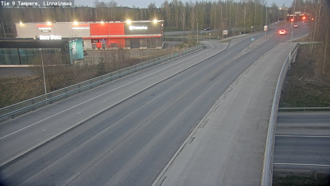 Weather Camera Image Väg 9 Tammerfors, Linnainmaa, Tampere, Pirkanmaa