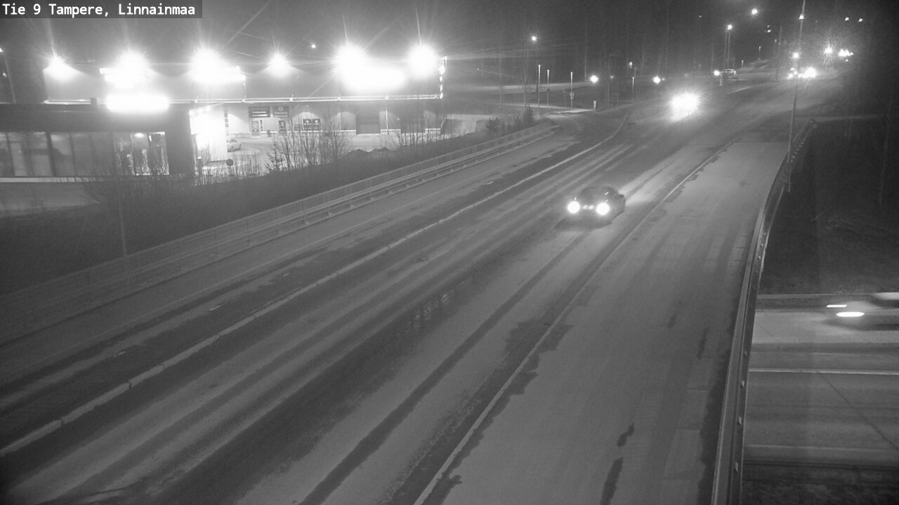 Weather Camera Image Väg 9 Tammerfors, Linnainmaa, Tampere, Pirkanmaa
