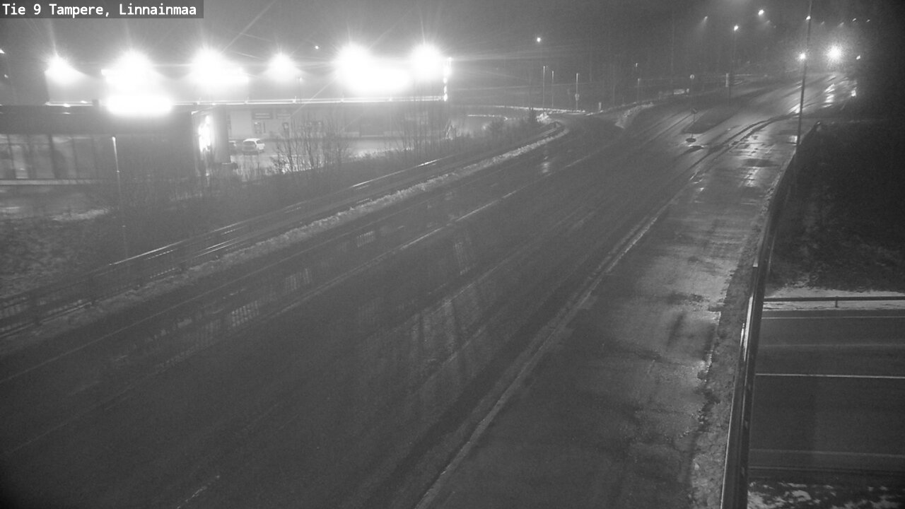 Weather Camera Image Väg 9 Tammerfors, Linnainmaa, Tampere, Pirkanmaa
