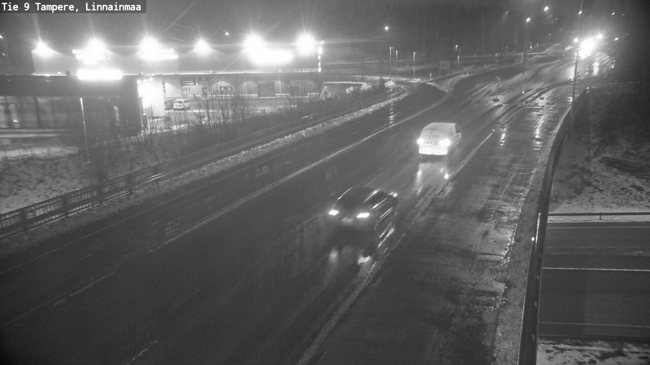 Weather Camera Image Väg 9 Tammerfors, Linnainmaa, Tampere, Pirkanmaa