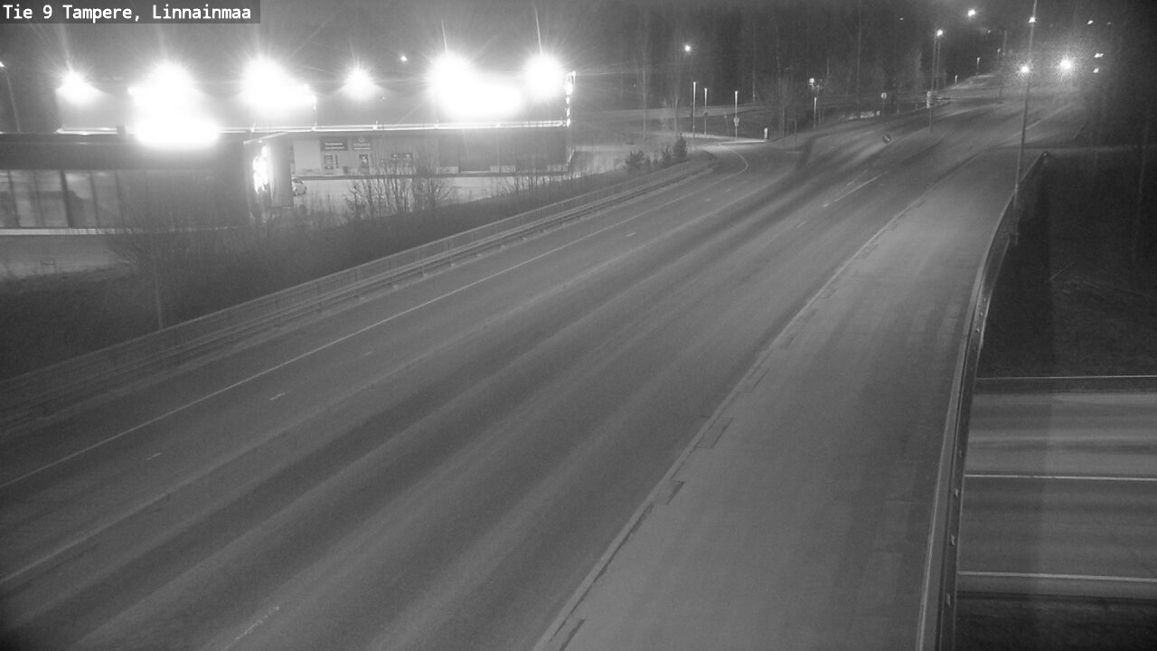 Weather Camera Image Väg 9 Tammerfors, Linnainmaa, Tampere, Pirkanmaa