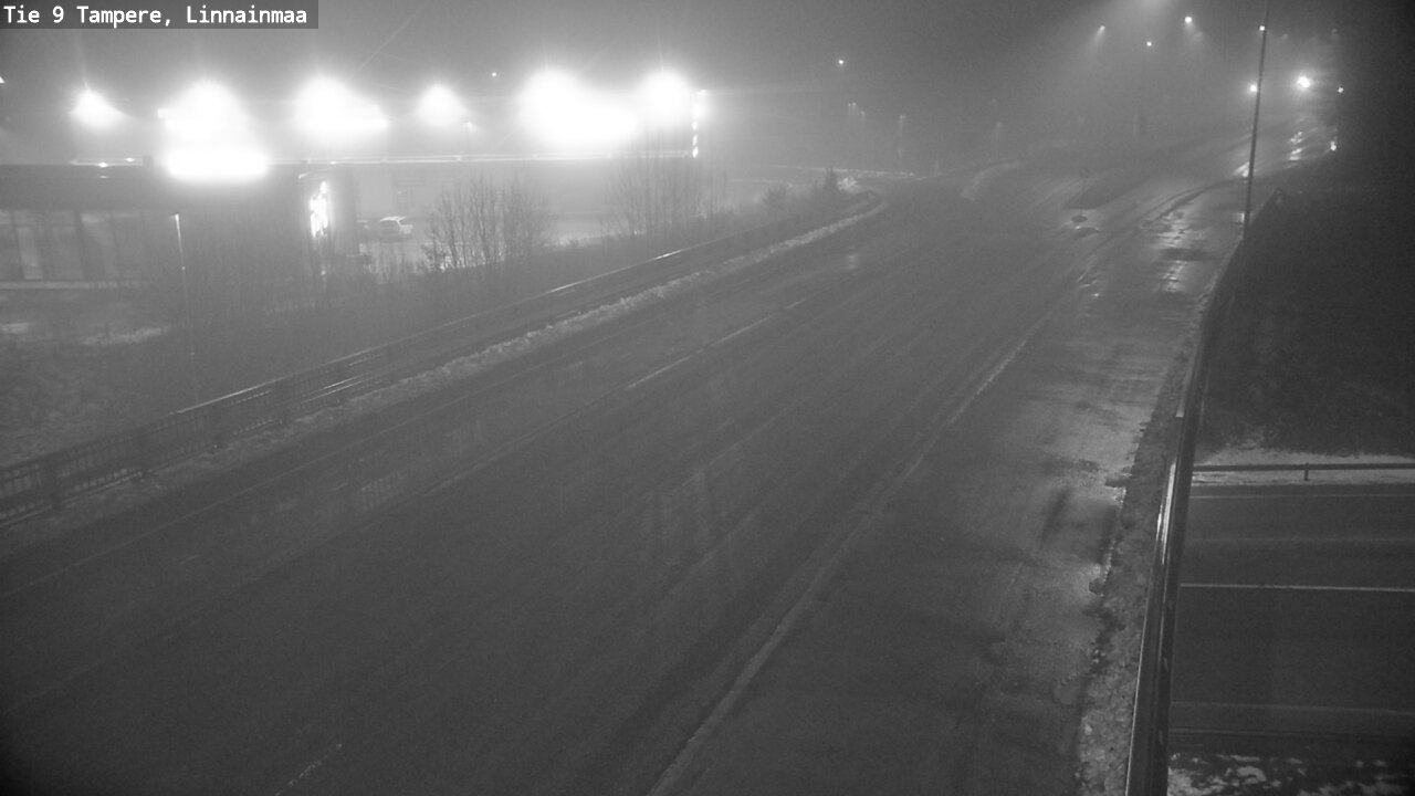 Weather Camera Image Väg 9 Tammerfors, Linnainmaa, Tampere, Pirkanmaa