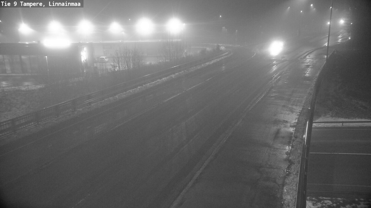 Weather Camera Image Väg 9 Tammerfors, Linnainmaa, Tampere, Pirkanmaa