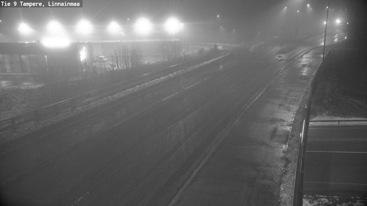 Weather Camera Image Väg 9 Tammerfors, Linnainmaa, Tampere, Pirkanmaa