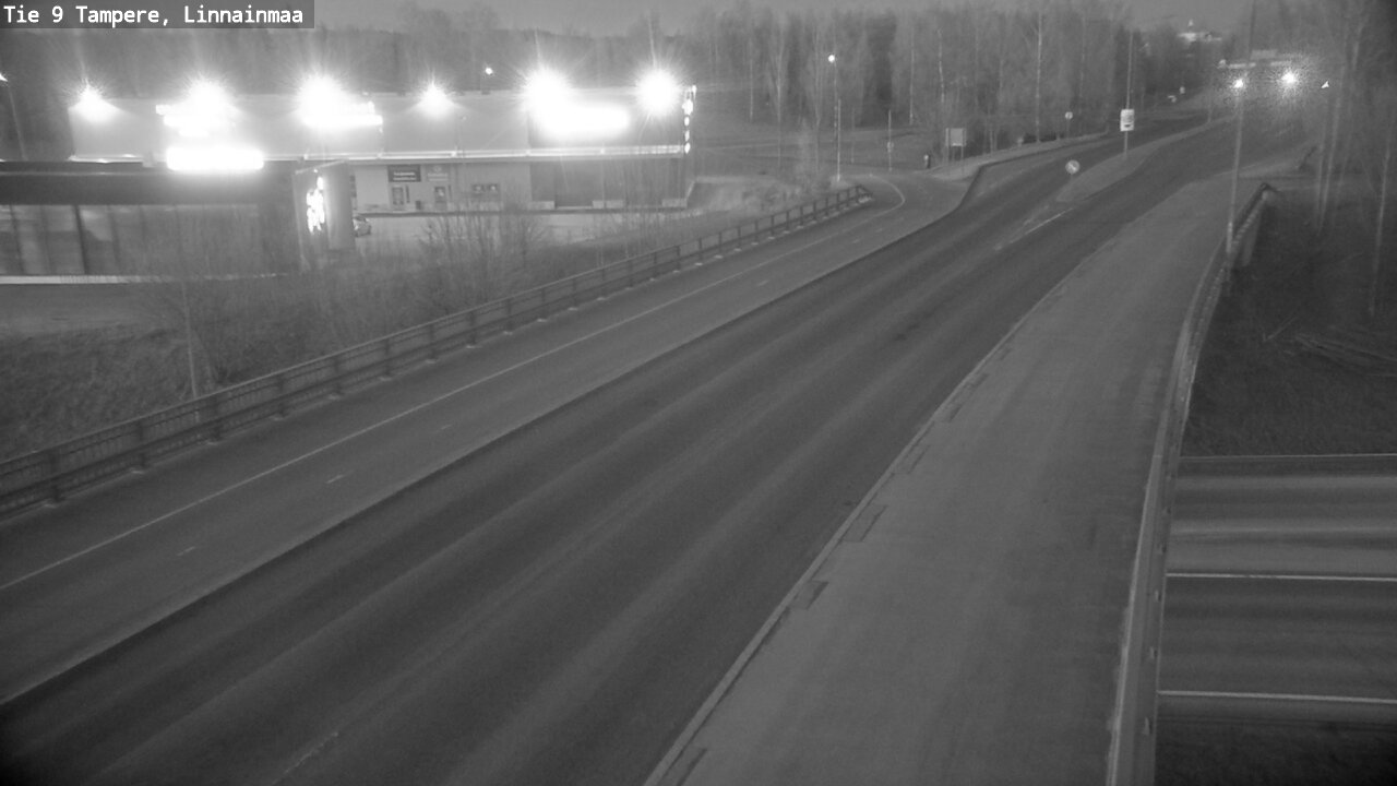 Weather Camera Image Väg 9 Tammerfors, Linnainmaa, Tampere, Pirkanmaa