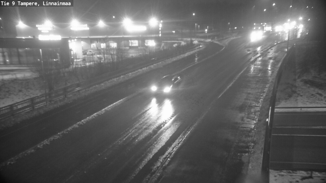 Weather Camera Image Väg 9 Tammerfors, Linnainmaa, Tampere, Pirkanmaa