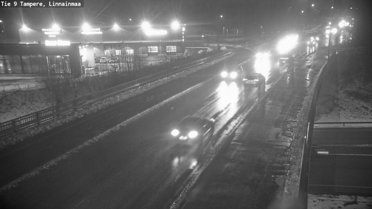 Weather Camera Image Väg 9 Tammerfors, Linnainmaa, Tampere, Pirkanmaa