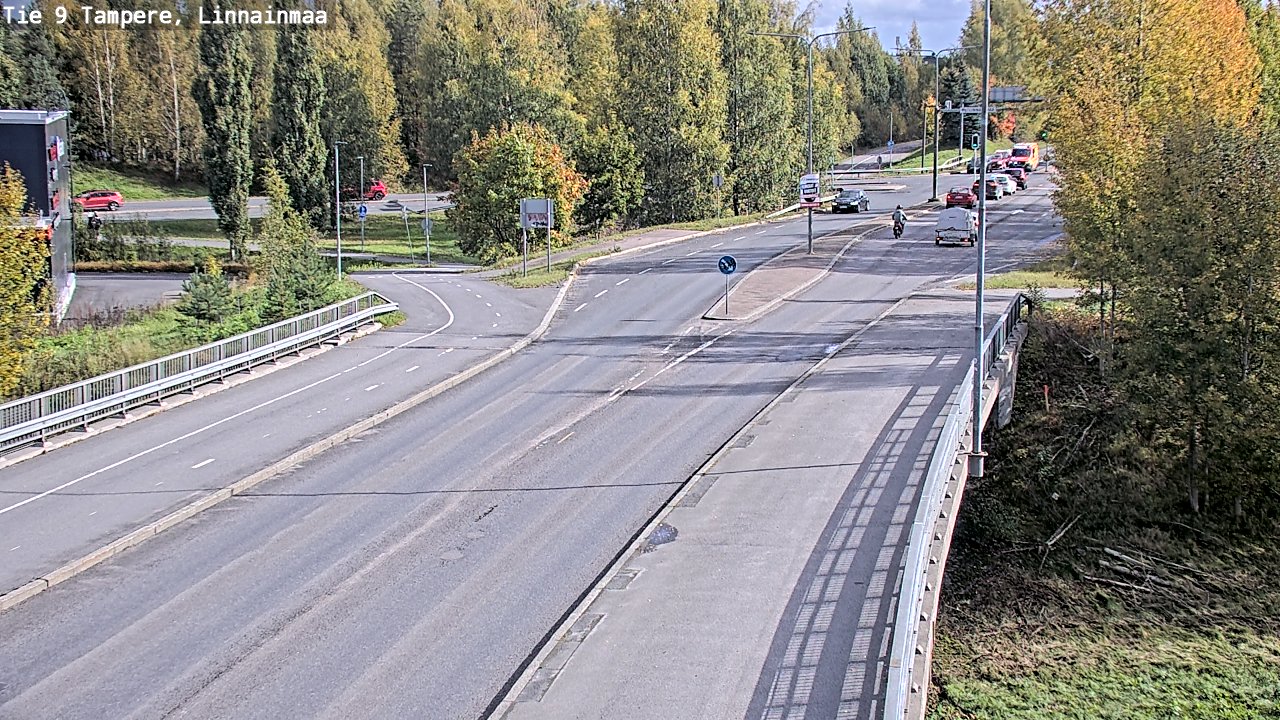 Weather Camera Image Road 9 Tampere, Linnainmaa, Tampere, Pirkanmaa