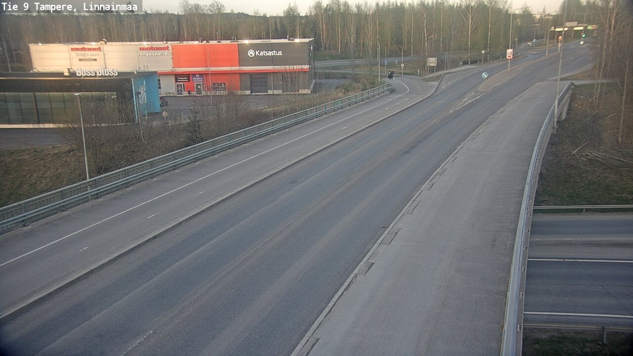 Weather Camera Image Väg 9 Tammerfors, Linnainmaa, Tampere, Pirkanmaa
