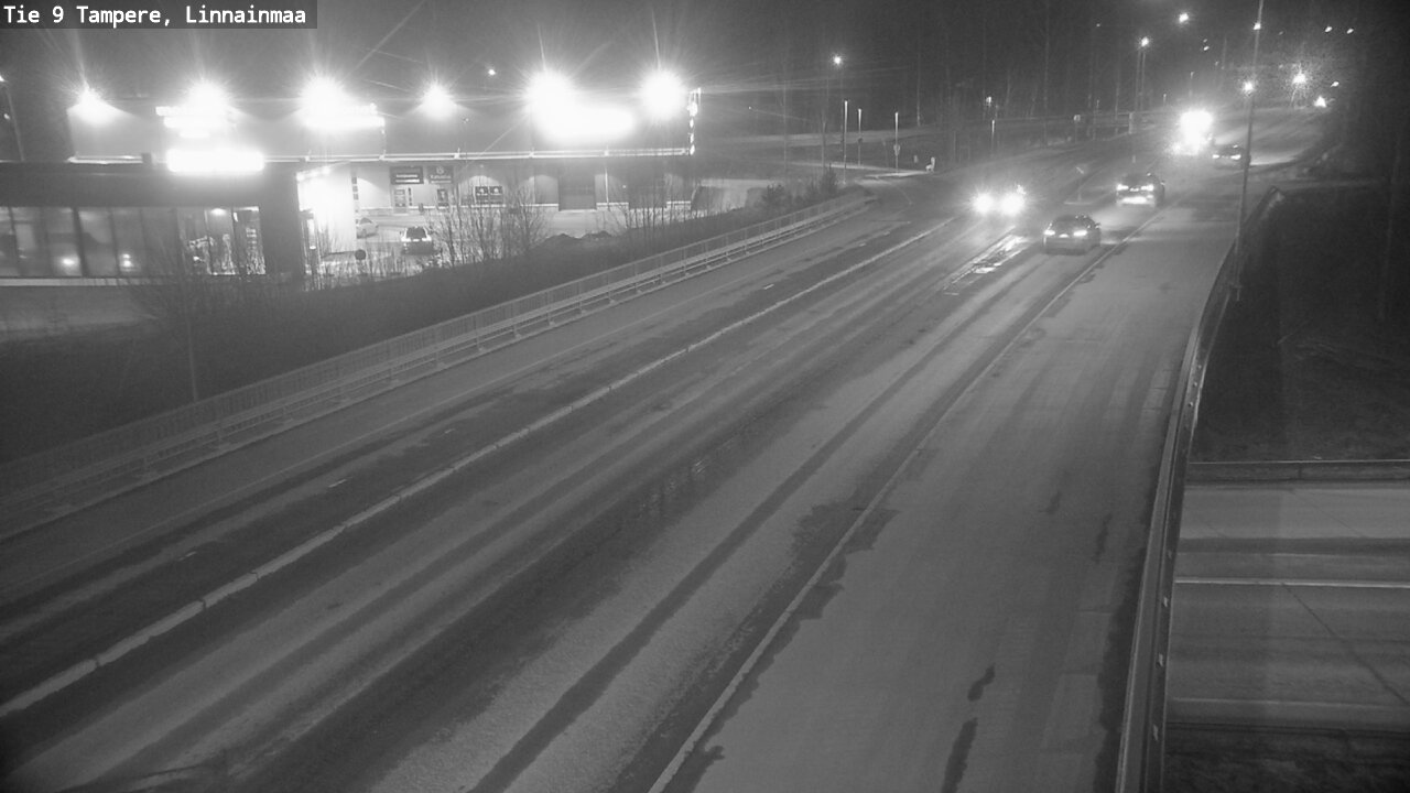 Weather Camera Image Väg 9 Tammerfors, Linnainmaa, Tampere, Pirkanmaa