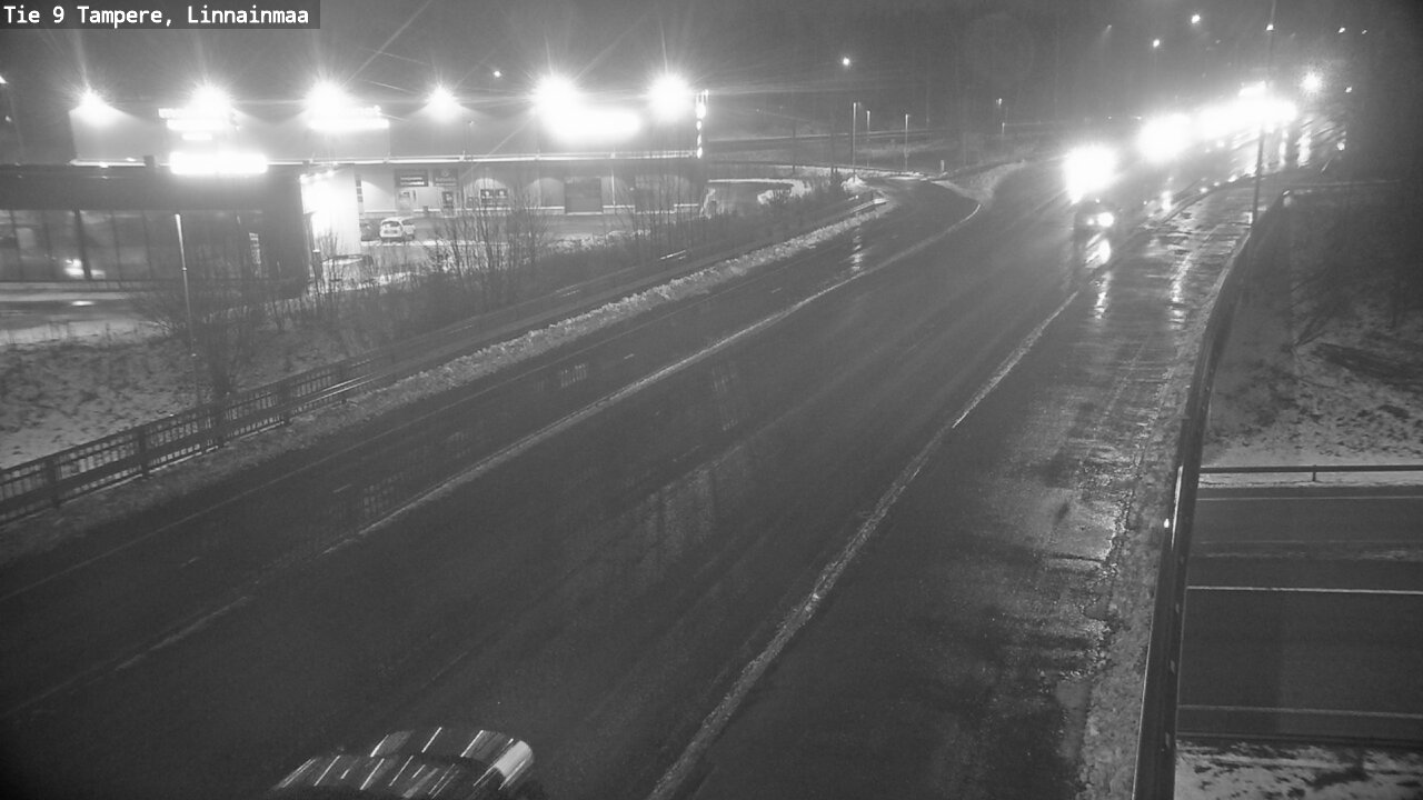 Weather Camera Image Väg 9 Tammerfors, Linnainmaa, Tampere, Pirkanmaa