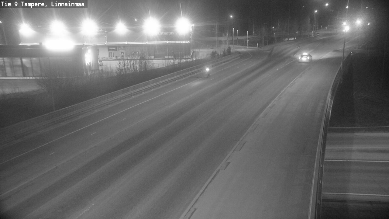 Weather Camera Image Väg 9 Tammerfors, Linnainmaa, Tampere, Pirkanmaa