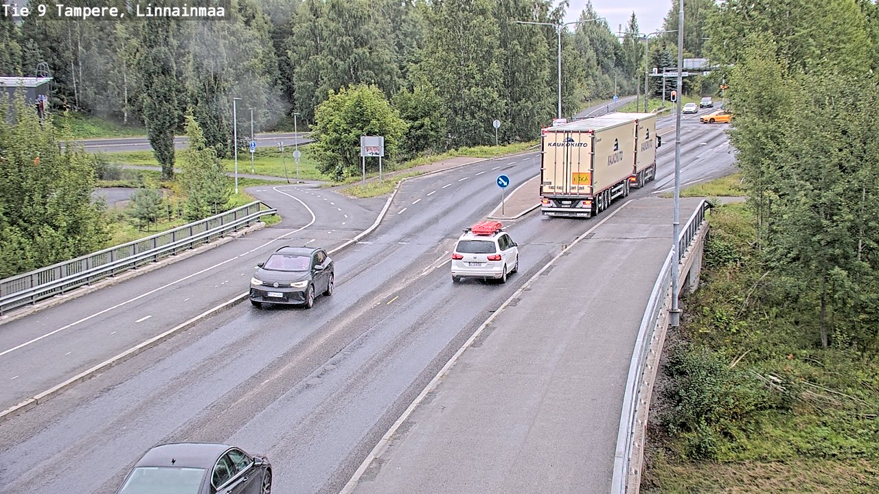 Weather Camera Image Road 9 Tampere, Linnainmaa, Tampere, Pirkanmaa
