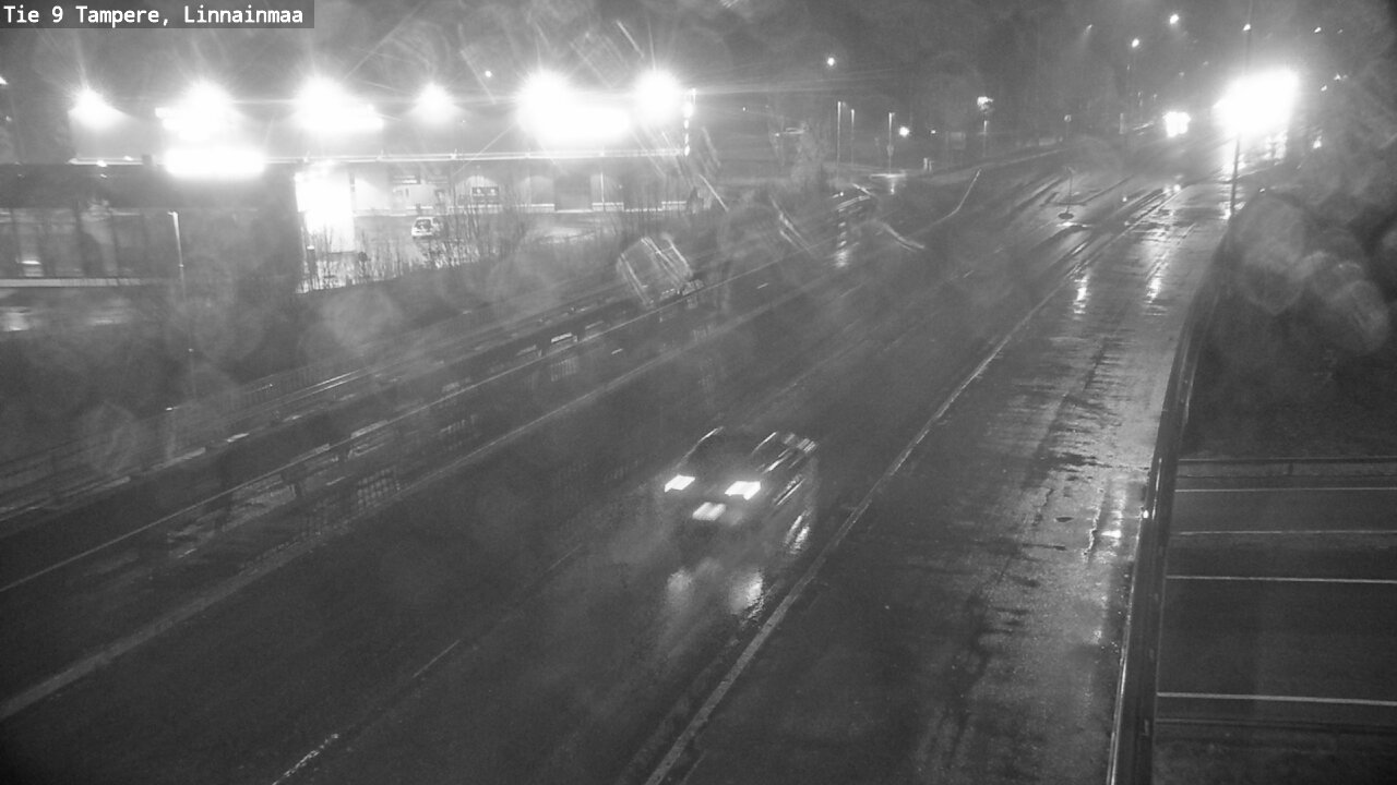 Weather Camera Image Väg 9 Tammerfors, Linnainmaa, Tampere, Pirkanmaa