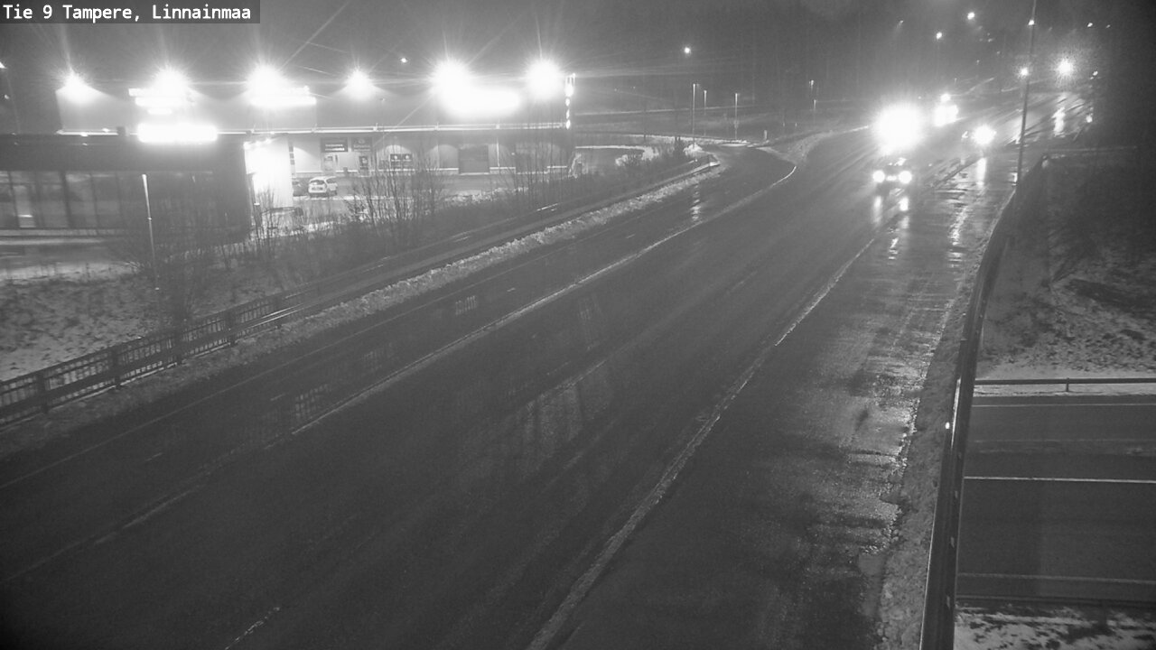 Weather Camera Image Väg 9 Tammerfors, Linnainmaa, Tampere, Pirkanmaa
