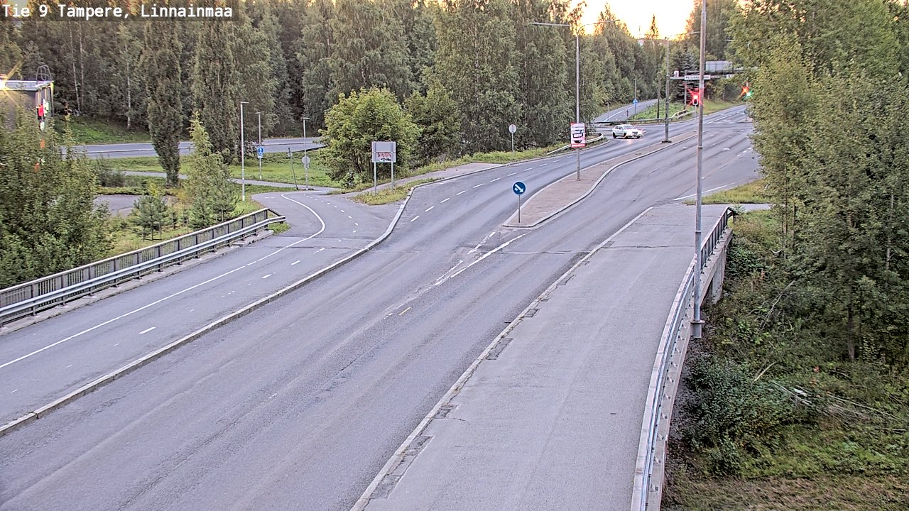 Weather Camera Image Road 9 Tampere, Linnainmaa, Tampere, Pirkanmaa
