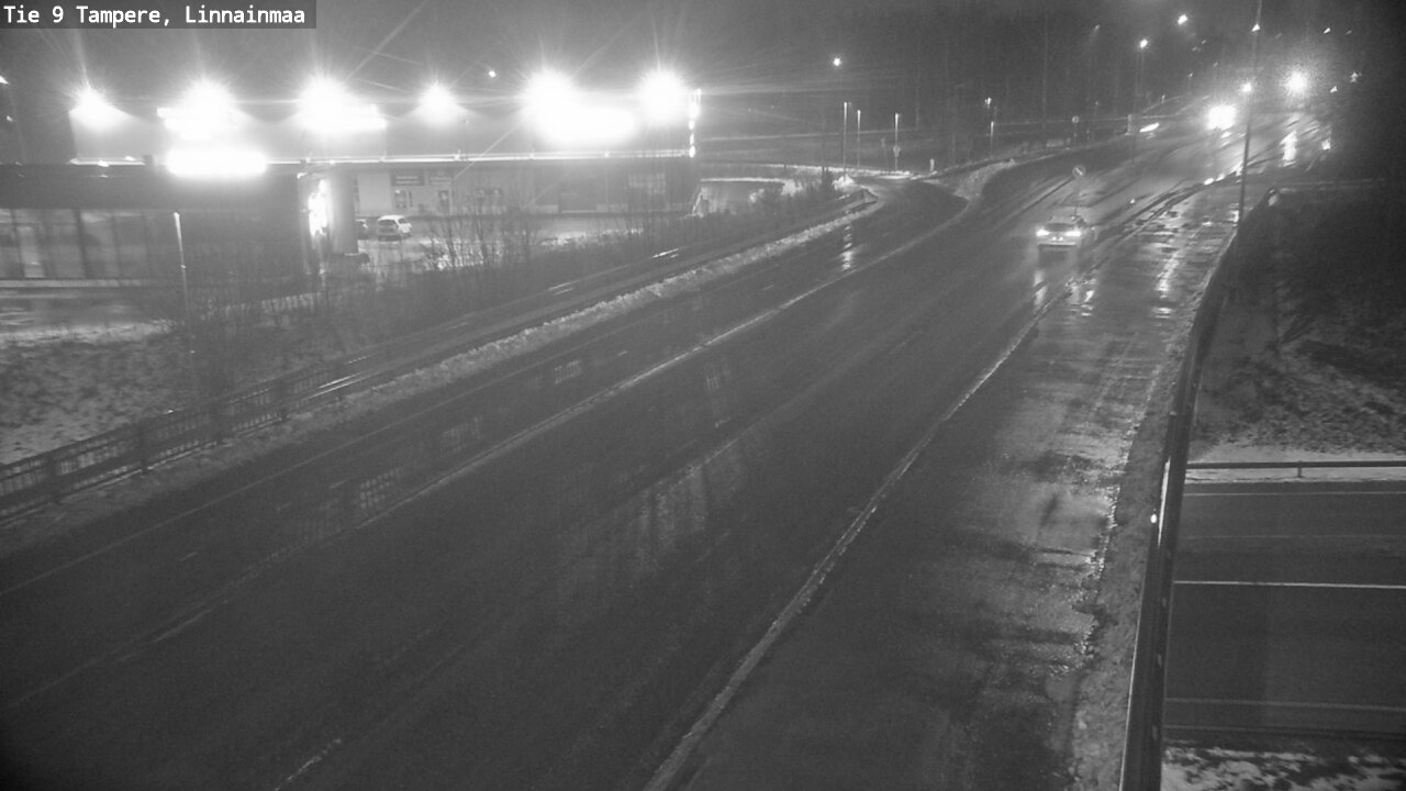 Weather Camera Image Väg 9 Tammerfors, Linnainmaa, Tampere, Pirkanmaa