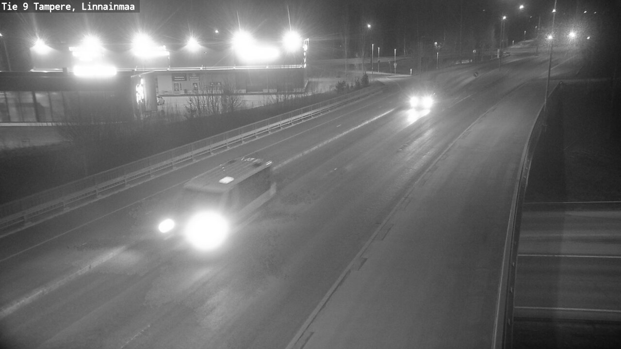 Weather Camera Image Väg 9 Tammerfors, Linnainmaa, Tampere, Pirkanmaa