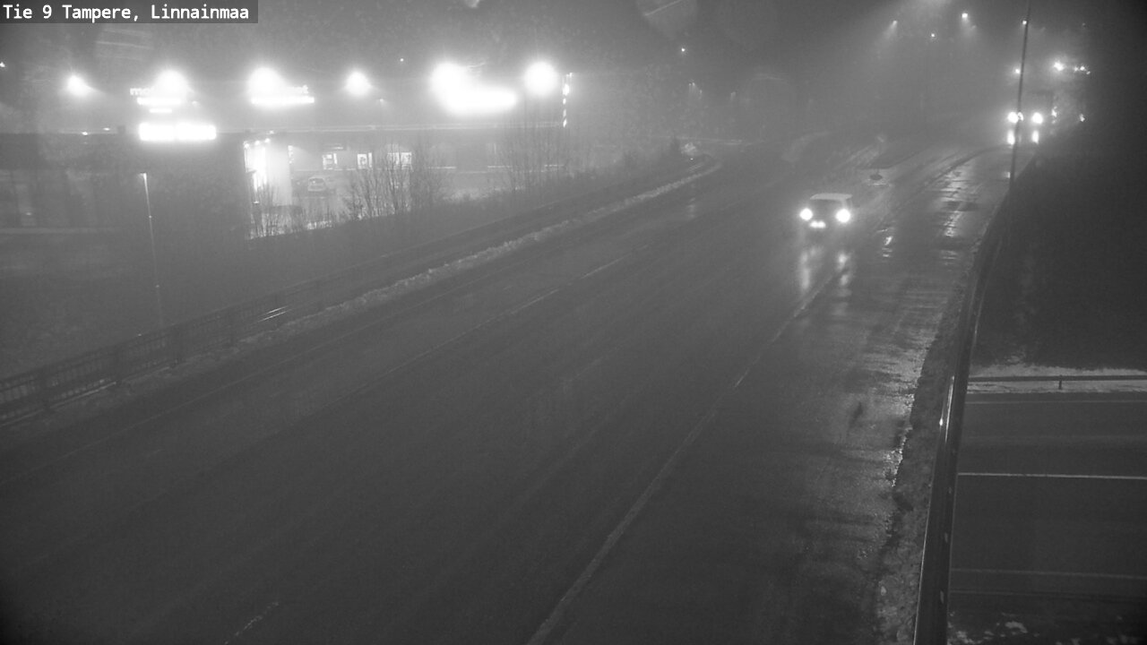 Weather Camera Image Väg 9 Tammerfors, Linnainmaa, Tampere, Pirkanmaa