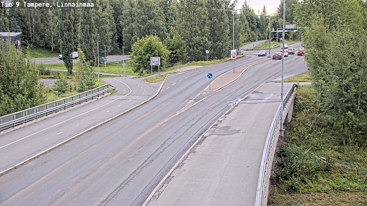 Weather Camera Image Road 9 Tampere, Linnainmaa, Tampere, Pirkanmaa