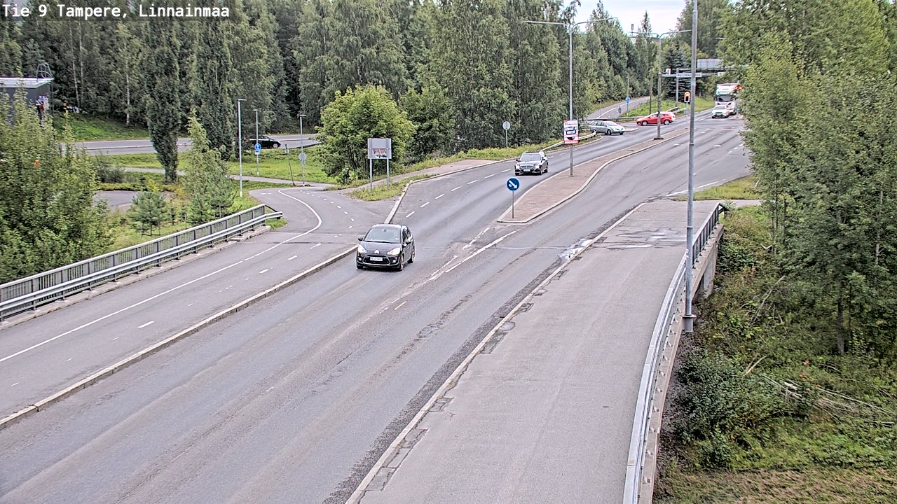 Weather Camera Image Road 9 Tampere, Linnainmaa, Tampere, Pirkanmaa