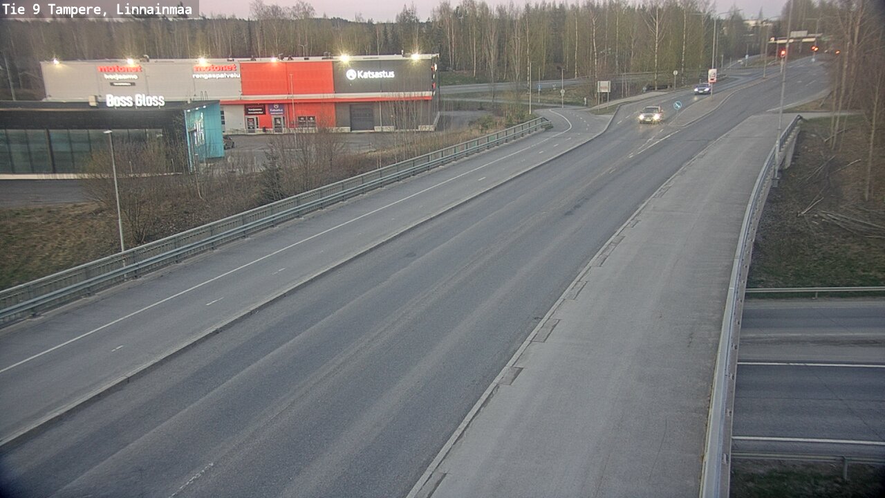 Weather Camera Image Väg 9 Tammerfors, Linnainmaa, Tampere, Pirkanmaa