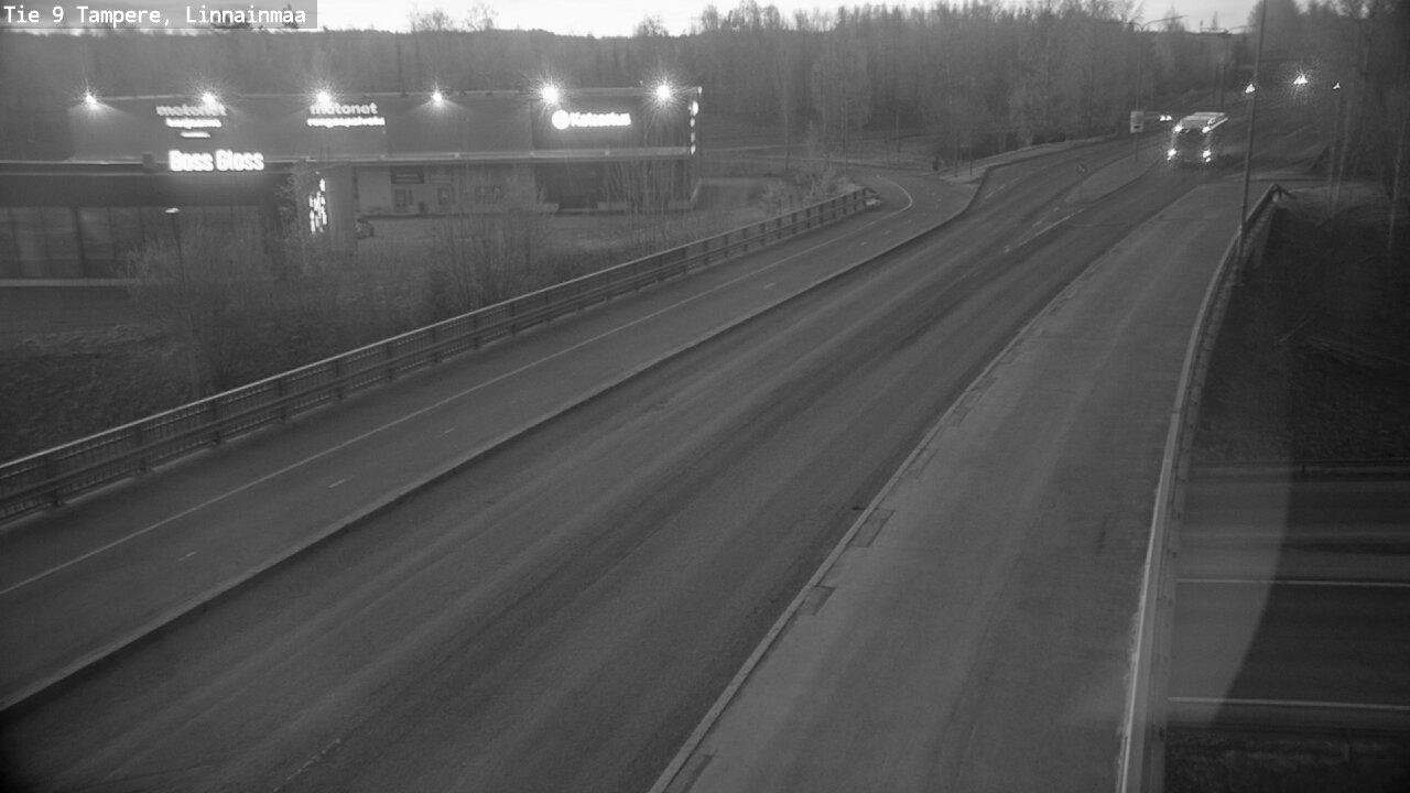 Weather Camera Image Väg 9 Tammerfors, Linnainmaa, Tampere, Pirkanmaa