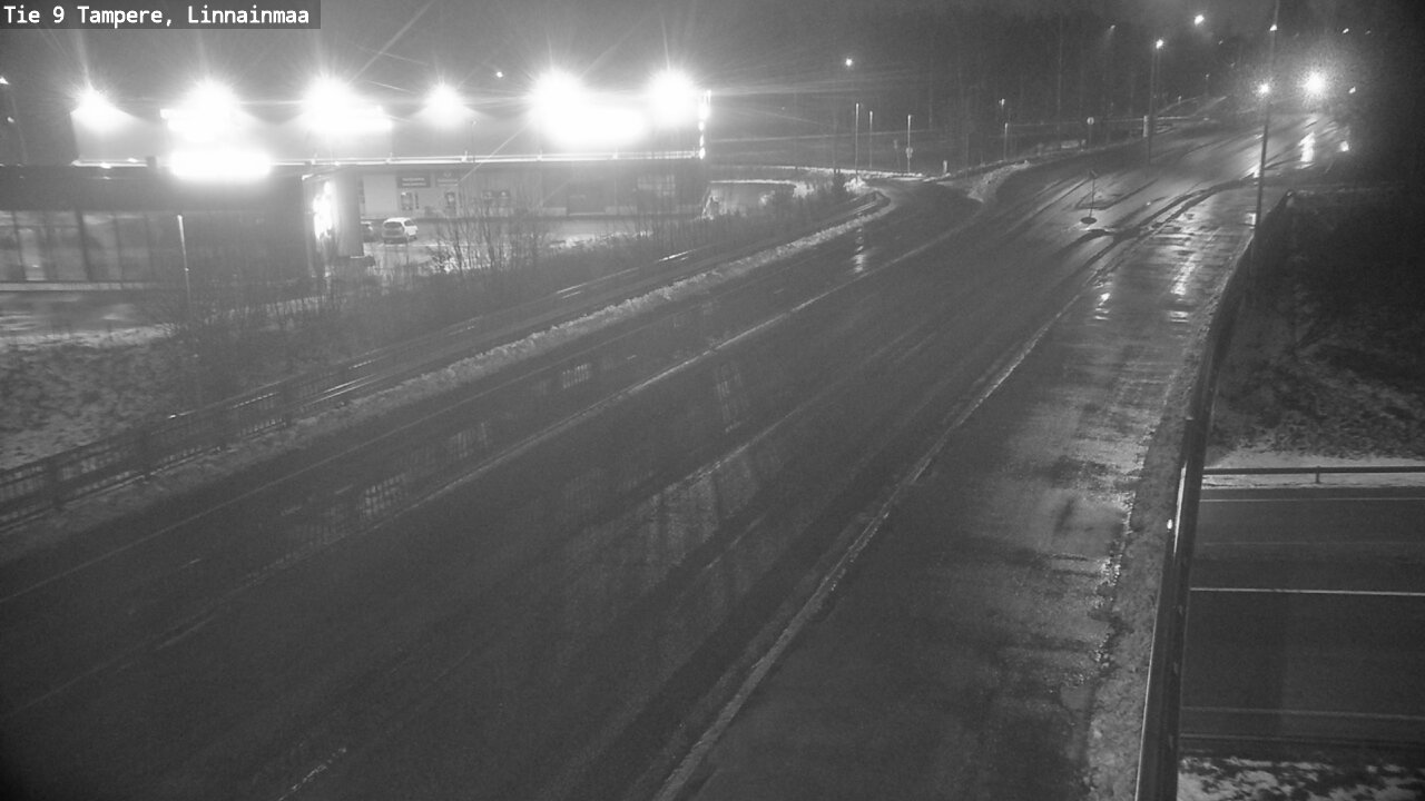 Weather Camera Image Väg 9 Tammerfors, Linnainmaa, Tampere, Pirkanmaa