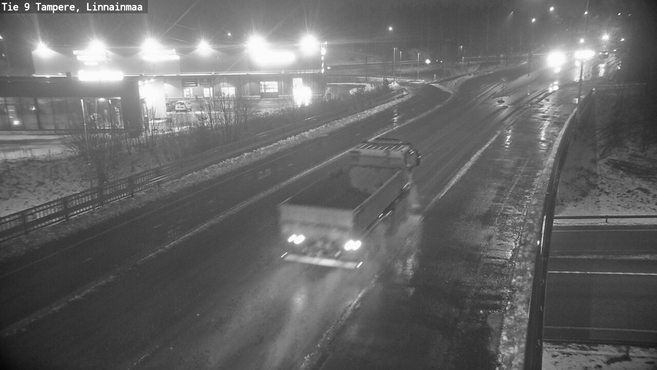 Weather Camera Image Väg 9 Tammerfors, Linnainmaa, Tampere, Pirkanmaa