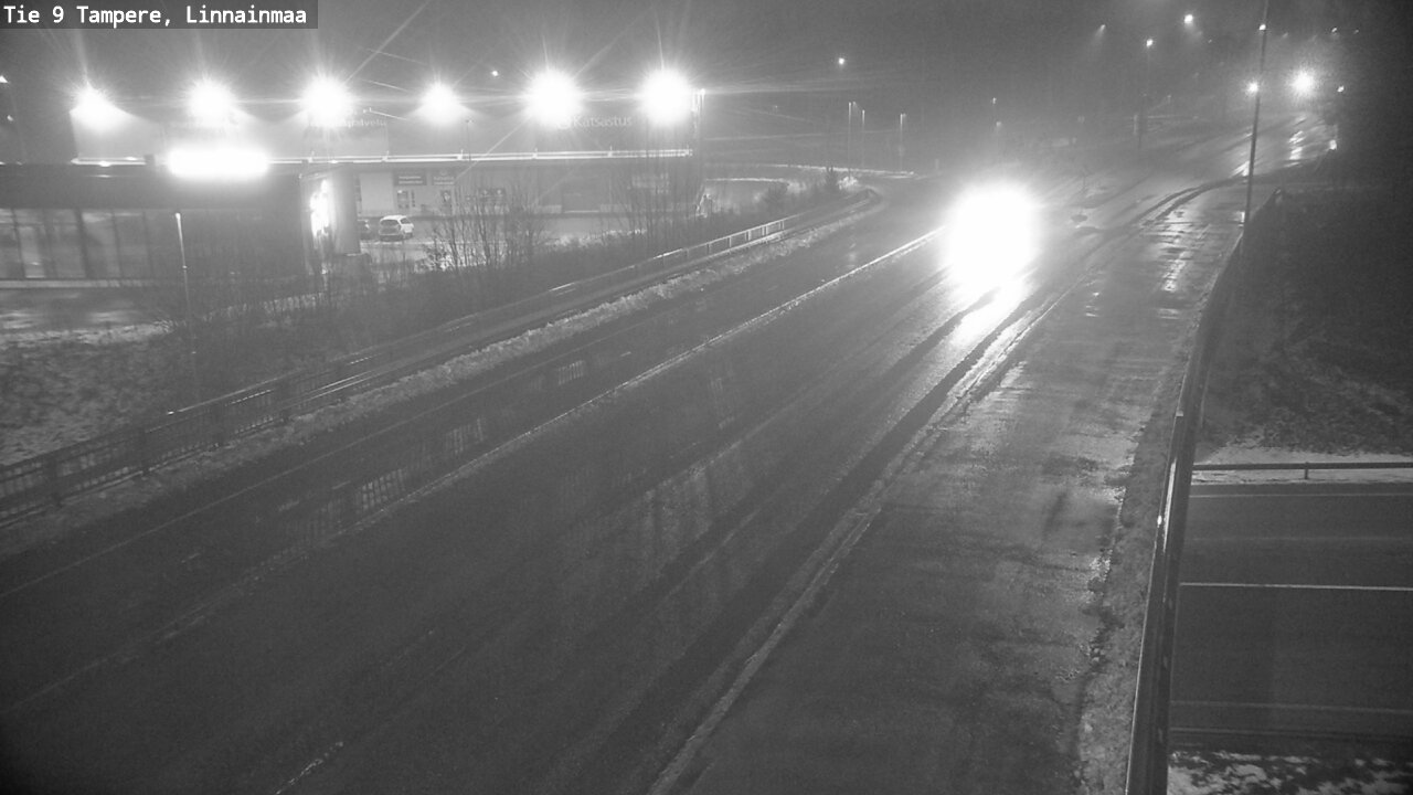 Weather Camera Image Väg 9 Tammerfors, Linnainmaa, Tampere, Pirkanmaa