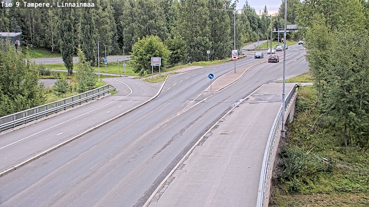 Weather Camera Image Road 9 Tampere, Linnainmaa, Tampere, Pirkanmaa
