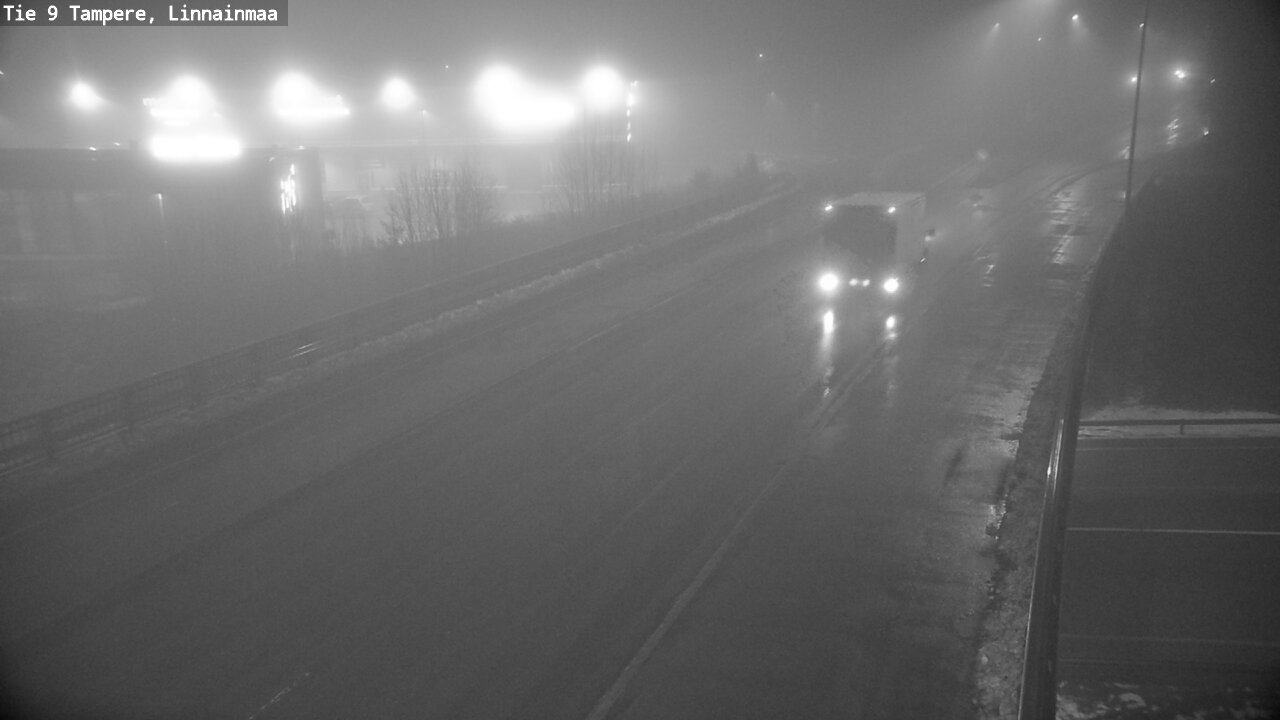 Weather Camera Image Väg 9 Tammerfors, Linnainmaa, Tampere, Pirkanmaa