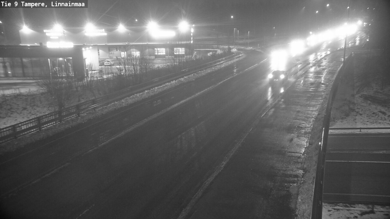 Weather Camera Image Väg 9 Tammerfors, Linnainmaa, Tampere, Pirkanmaa