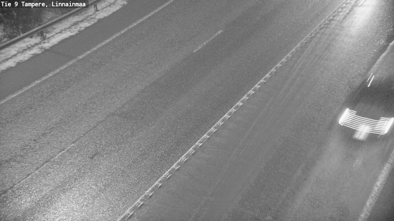 Weather Camera Image Väg 9 Tammerfors, Linnainmaa, Tampere, Pirkanmaa