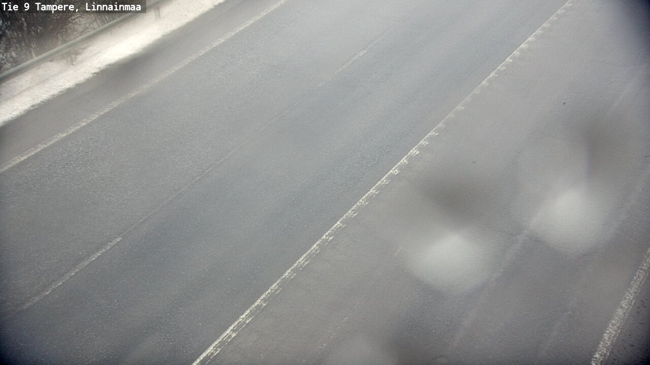Weather Camera Image Väg 9 Tammerfors, Linnainmaa, Tampere, Pirkanmaa