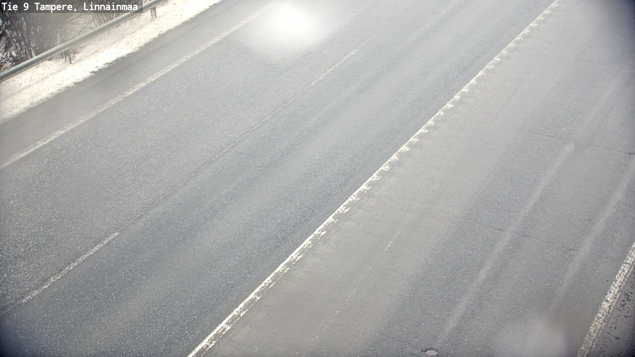 Weather Camera Image Väg 9 Tammerfors, Linnainmaa, Tampere, Pirkanmaa