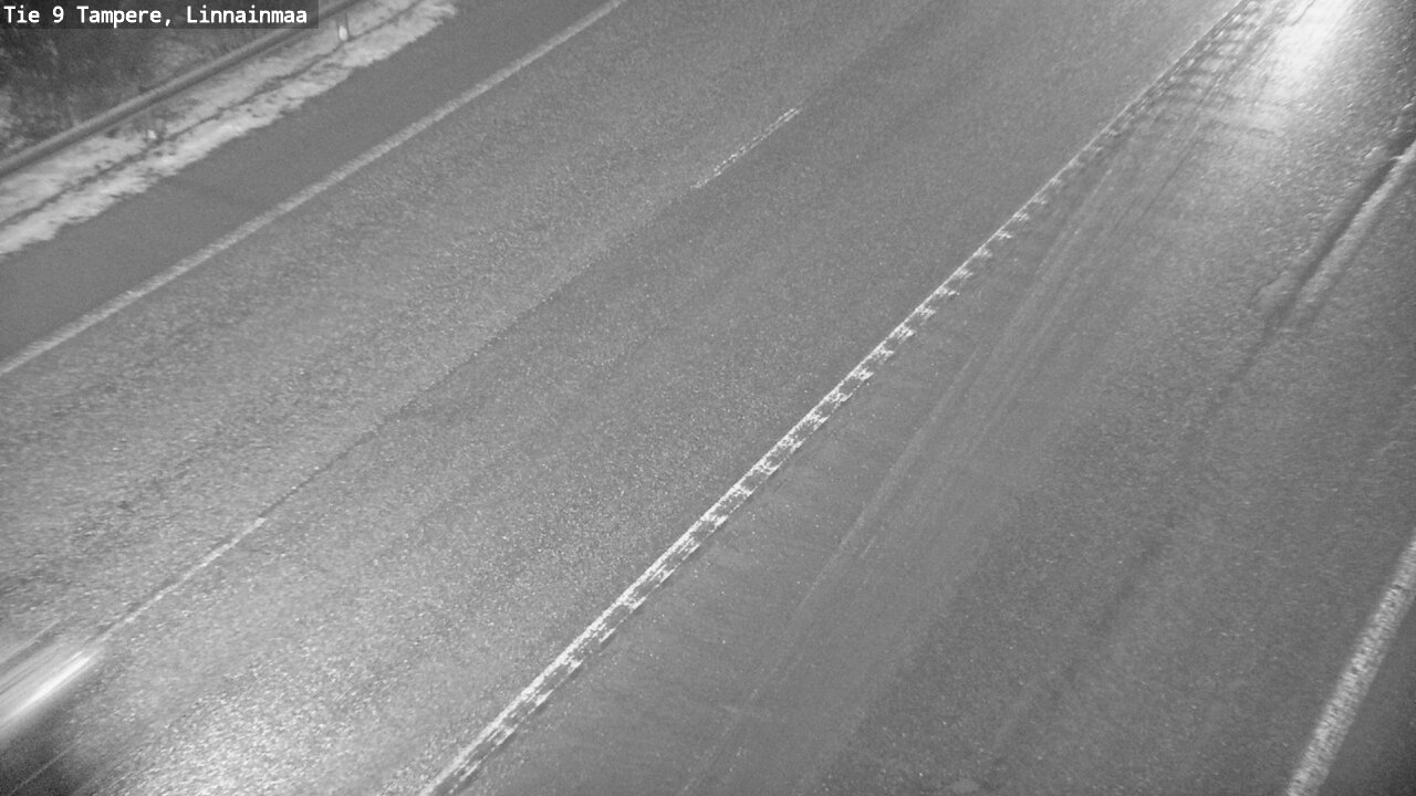Weather Camera Image Väg 9 Tammerfors, Linnainmaa, Tampere, Pirkanmaa