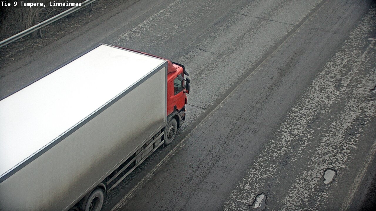 Weather Camera Image Väg 9 Tammerfors, Linnainmaa, Tampere, Pirkanmaa