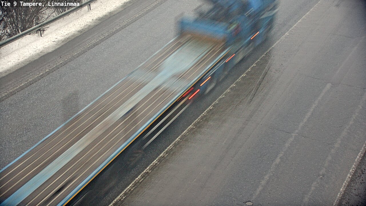 Weather Camera Image Väg 9 Tammerfors, Linnainmaa, Tampere, Pirkanmaa