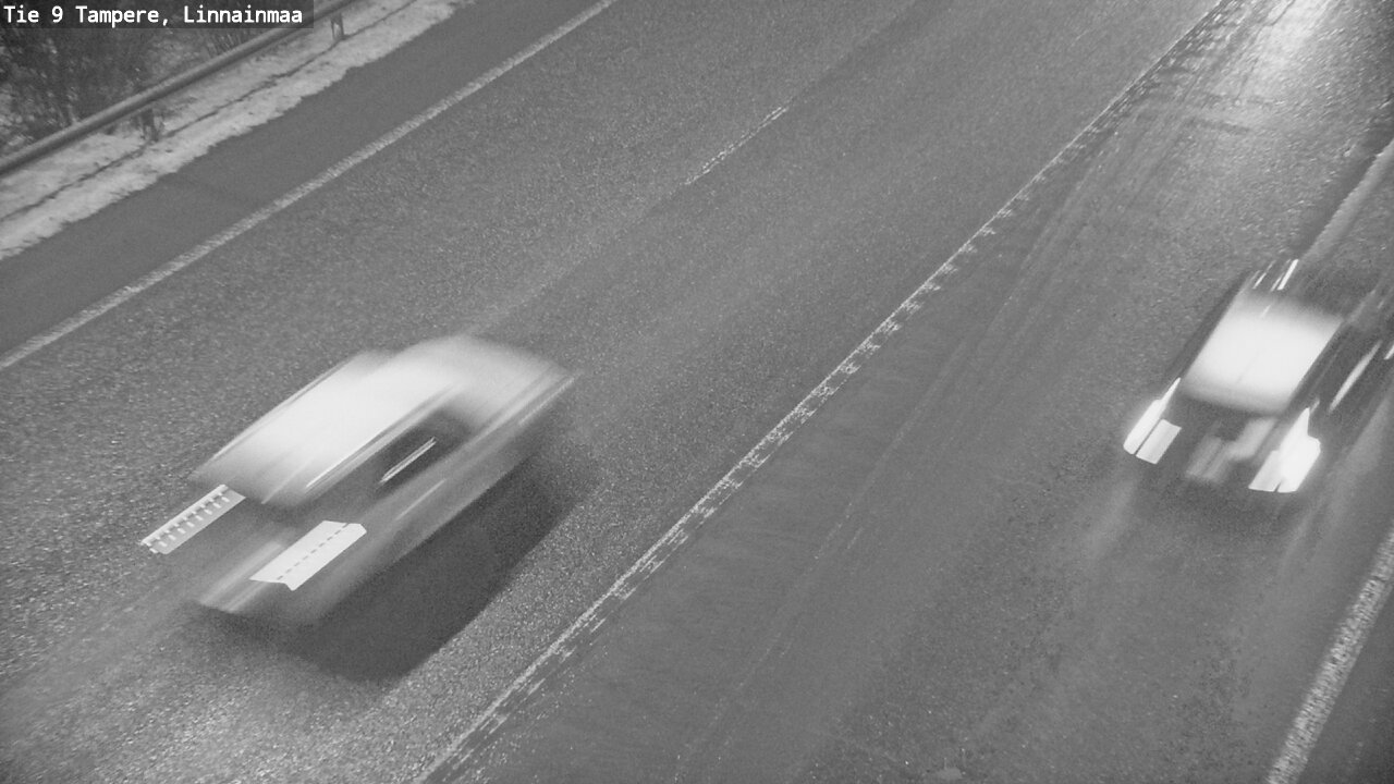 Weather Camera Image Väg 9 Tammerfors, Linnainmaa, Tampere, Pirkanmaa