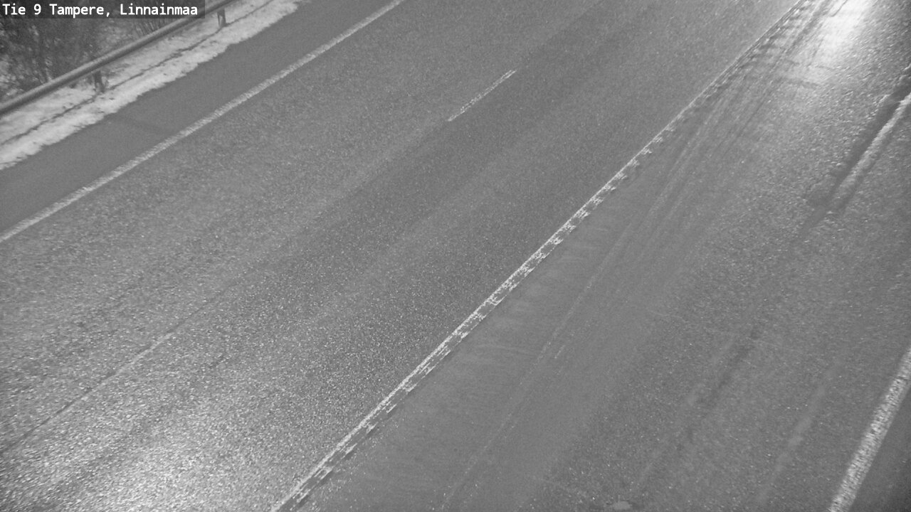 Weather Camera Image Väg 9 Tammerfors, Linnainmaa, Tampere, Pirkanmaa