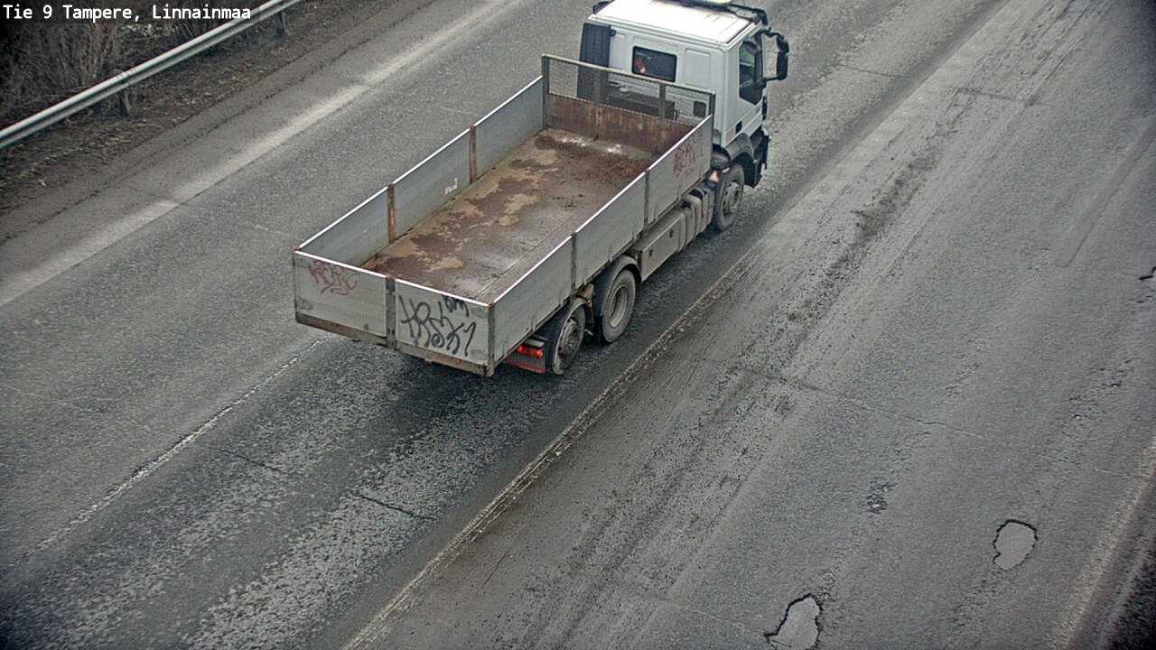 Weather Camera Image Väg 9 Tammerfors, Linnainmaa, Tampere, Pirkanmaa