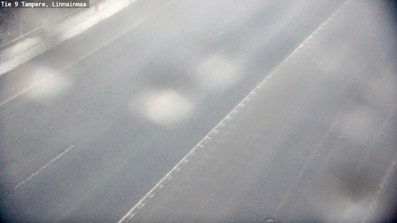 Weather Camera Image Väg 9 Tammerfors, Linnainmaa, Tampere, Pirkanmaa