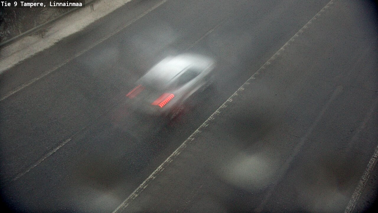 Weather Camera Image Väg 9 Tammerfors, Linnainmaa, Tampere, Pirkanmaa