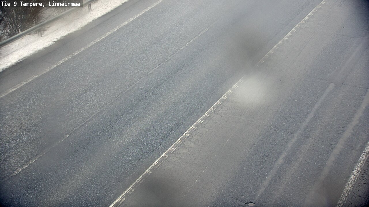 Weather Camera Image Väg 9 Tammerfors, Linnainmaa, Tampere, Pirkanmaa