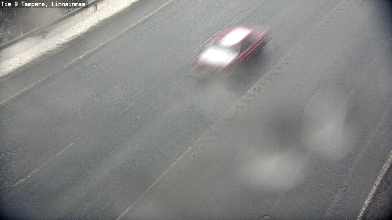 Weather Camera Image Väg 9 Tammerfors, Linnainmaa, Tampere, Pirkanmaa