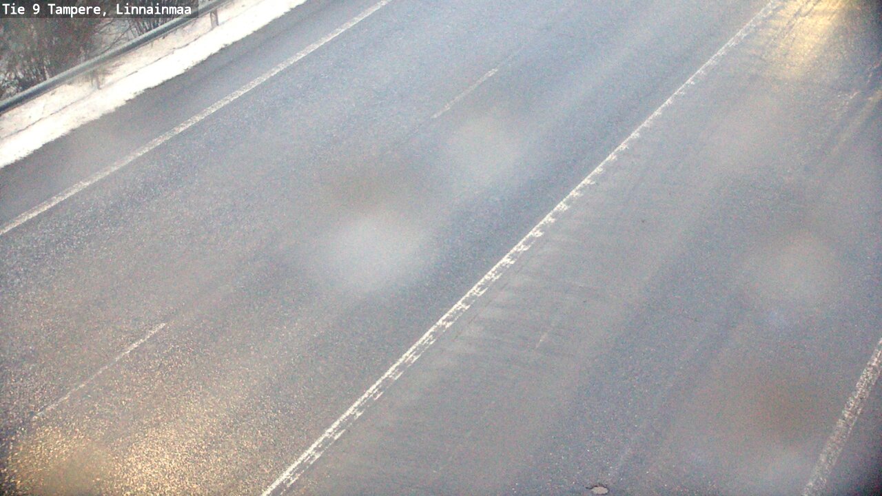Weather Camera Image Väg 9 Tammerfors, Linnainmaa, Tampere, Pirkanmaa