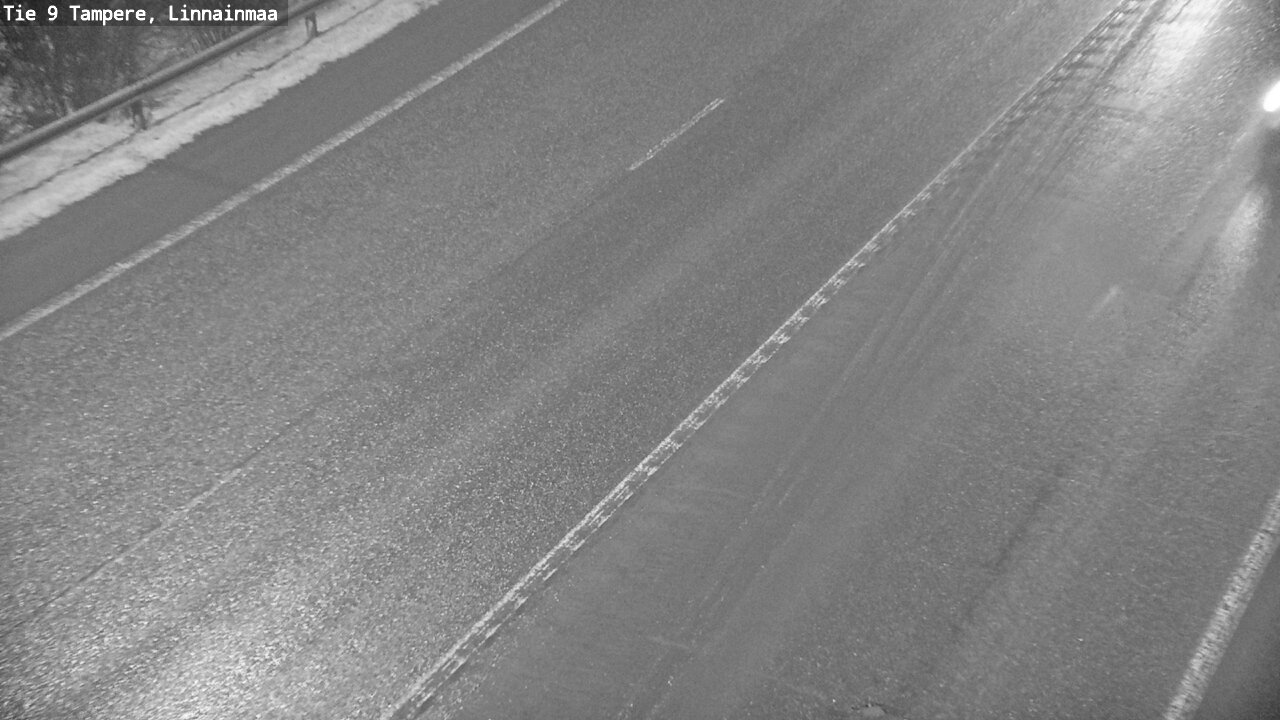 Weather Camera Image Väg 9 Tammerfors, Linnainmaa, Tampere, Pirkanmaa